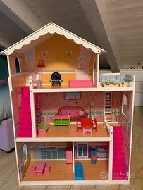 Casa delle bambole 82x112x32.5cm