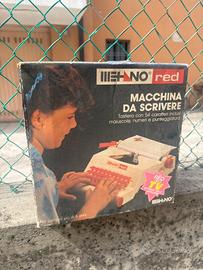 Macchina da scrivere MEHANO RED