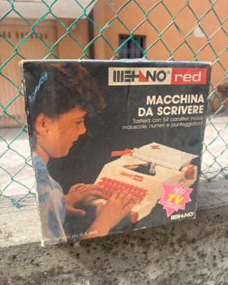 Macchina da scrivere MEHANO RED