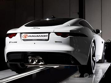 Jaguar F-Type 2017> Scarico Inox con valvola