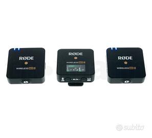 Microfoni Rode Wireless Go II