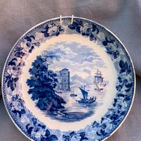 Antico centrotavola porcellana Wedgwood