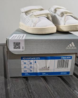 Scarpe bambino Adidas bianche tg 20