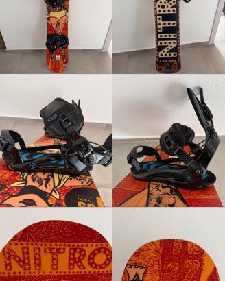SET SNOWBOARD COMPLETO