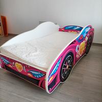 Lettino singolo bambina Cars