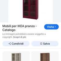 Vetrina Billy ikea