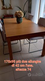 Tavolo da pranzo allungabile