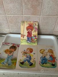Cartoline a colori Vintage per Pasqua
