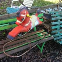 Cavallo dondolo vintage