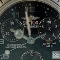Orologio Sector 450 1°serie Chrono  in acciaio 