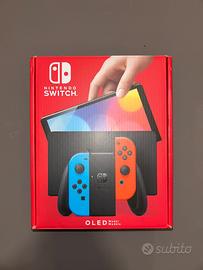 Nintendo switch oled nuova