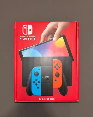 Nintendo switch oled nuova