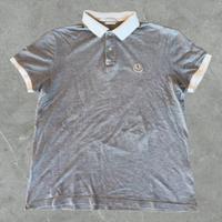 Polo Moncler Uomo Grigia Slim Fit - Taglia XXL