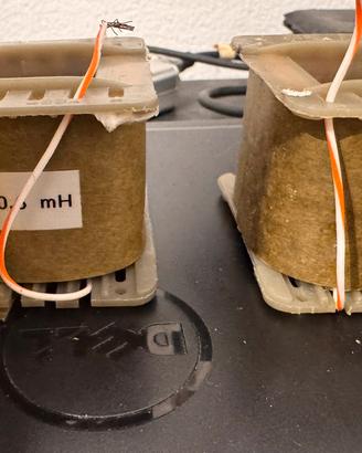 Coppia Induttanze in aria 0,6mH crossover