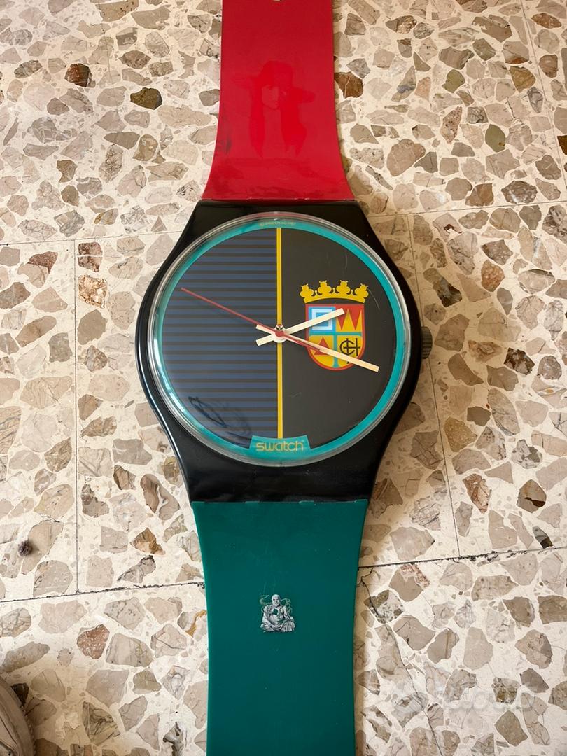 Orologio da parete Swatch Maxi anni 80 Arredamento e Casalinghi In vendita a Milano