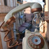 Lampada telefono vintage