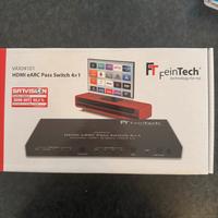 FeinTech VAX04101 HDMI eARC Pass Switch 4x1