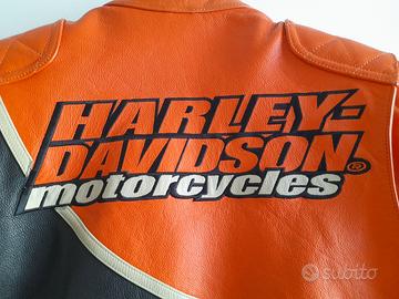 giacca da moto in pelle originale Harley Davidson