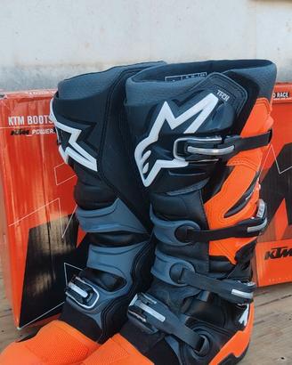 Stivali cross enduro alpinestars ktm