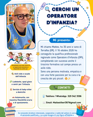 Operatore d'infanzia
