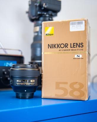Obiettivo Nikon 58mm f/1.4