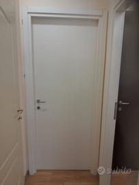 PORTE LEGNO BIANCA TAMBURATA