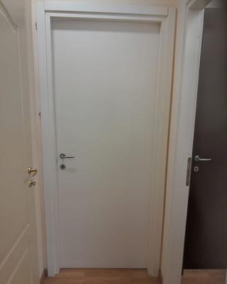 PORTE LEGNO BIANCA TAMBURATA