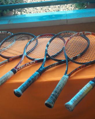 Racchette da tennis  Wilson,Head, Babolat