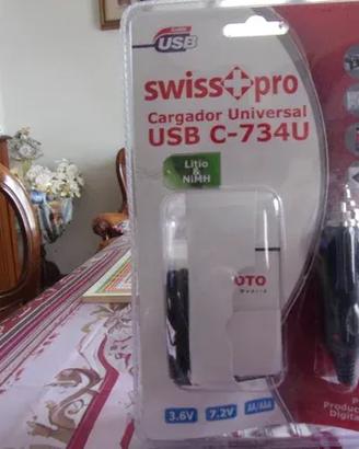 Caricatore Swiss Pro C- 734U USB& NiMH
