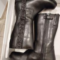 Stivaletti GEOX  in nappa neri mis 30 bambina