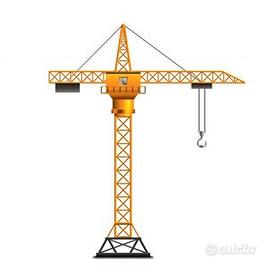 Muratore Conducente gru edile