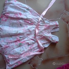 Abiti misti donne e bimbe , età due tre e 5 anni