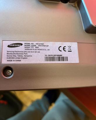 Soundbar Samsung HW-H7501 con Subwoofer