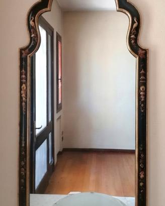 Specchio anni 60-70 decorato