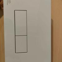 Placca meccanica wc ideal standard bianco lucido