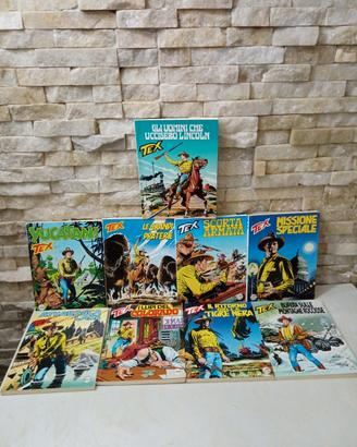 9 fumetti  Tex 3 stelle vintage