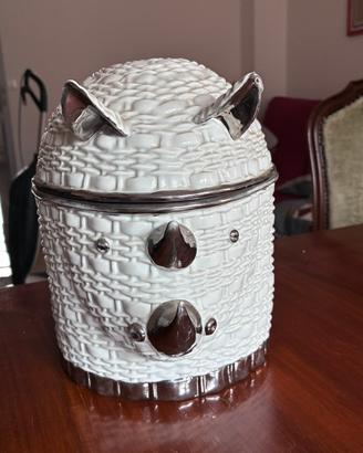 Gucci Ceramiche Vintage Rinoceronte Contenitore