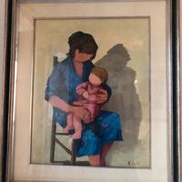 Dipinto ad olio autore  Walter Cucchi