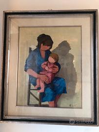 Dipinto ad olio autore  Walter Cucchi