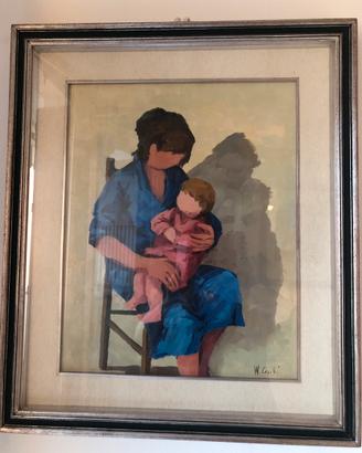 Dipinto ad olio autore  Walter Cucchi