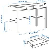 Scrivania hemnes ikea