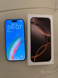 iPhone 16 Pro 256GB Titanio + AppleCare+