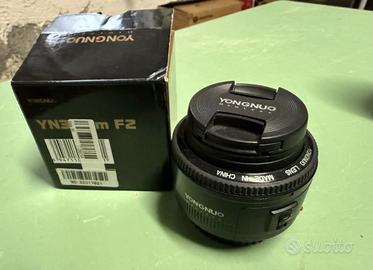 Yongnuo obiettivo grandangolo 35mm af/mf per Canon