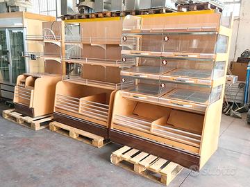 moduli espositivi per prodotti da forno usati