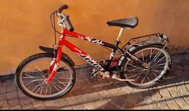 Bici ATALA 12" Bimbo - Bambino Rossa 