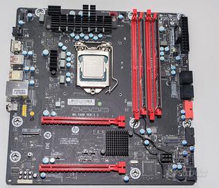 Intel i7 6700K + motherboard HP MS-7A09 + AIO Aset
