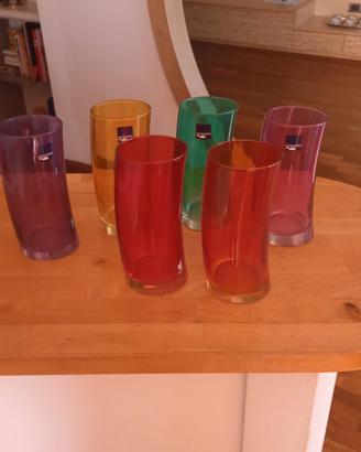 bicchieri colorati