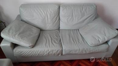 Divano in pelle larghezza 180 cm