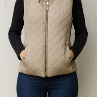 Gilet trapuntato Zara Beige L