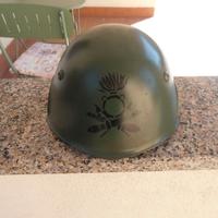 ITALIA - ELMETTO MOD. 33 AEREOFONISTA - ARTIGLIERI